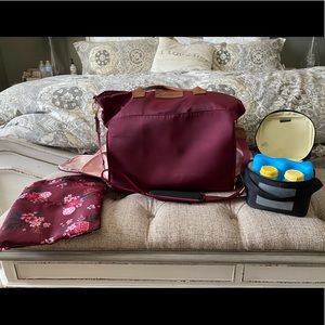 Sarah Wells pumping bag set with medela cooler included